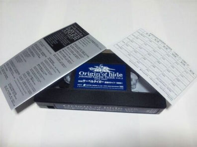 hide (X Japan) - Yokosuka Saver Tiger Origin of hide Vol 3 Videotape Visual Kei